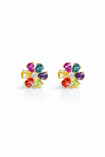 Rainbow Bloom earring
