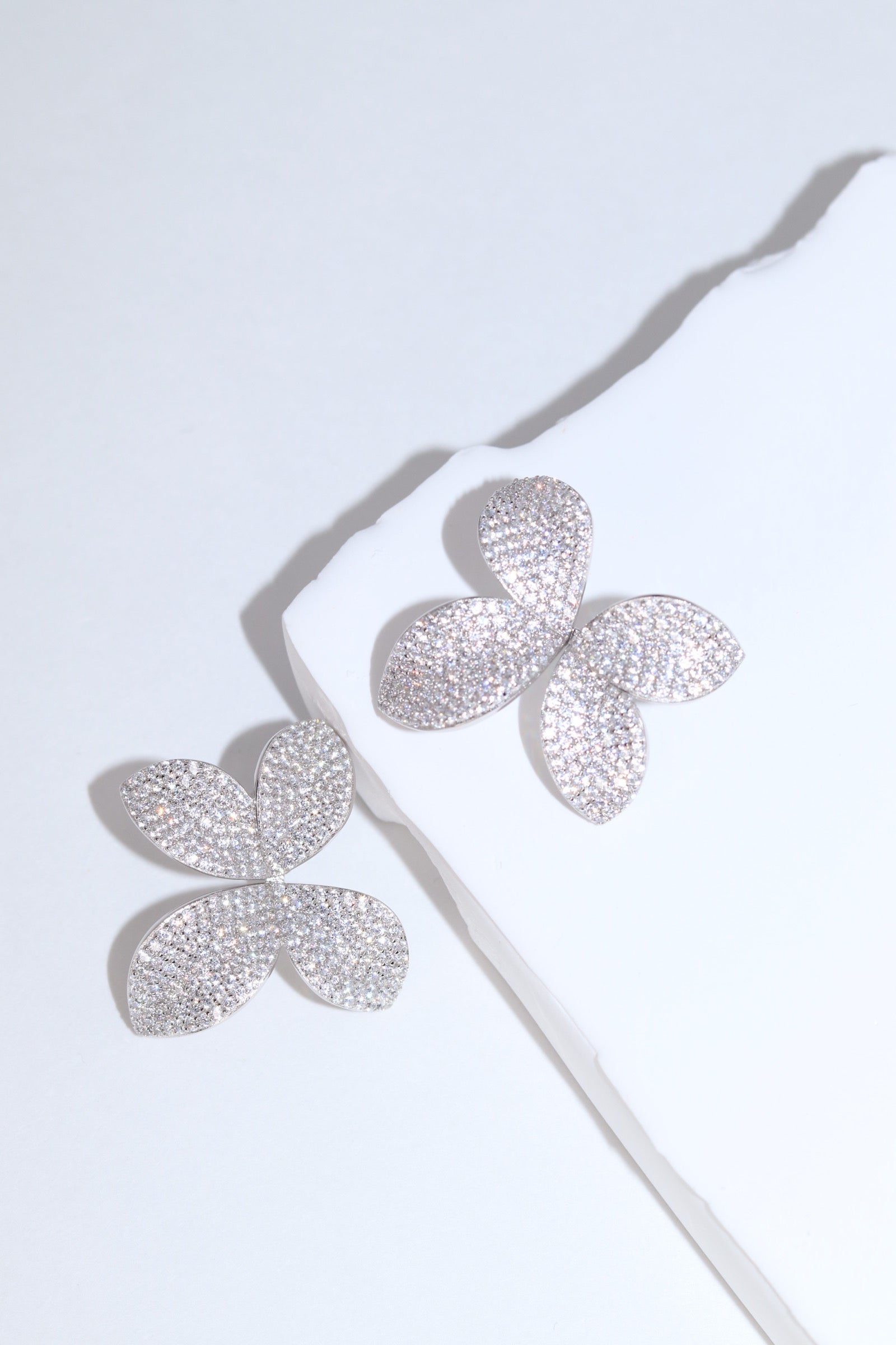 Arete elegante silver