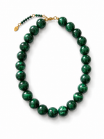 Verde intenso collar
