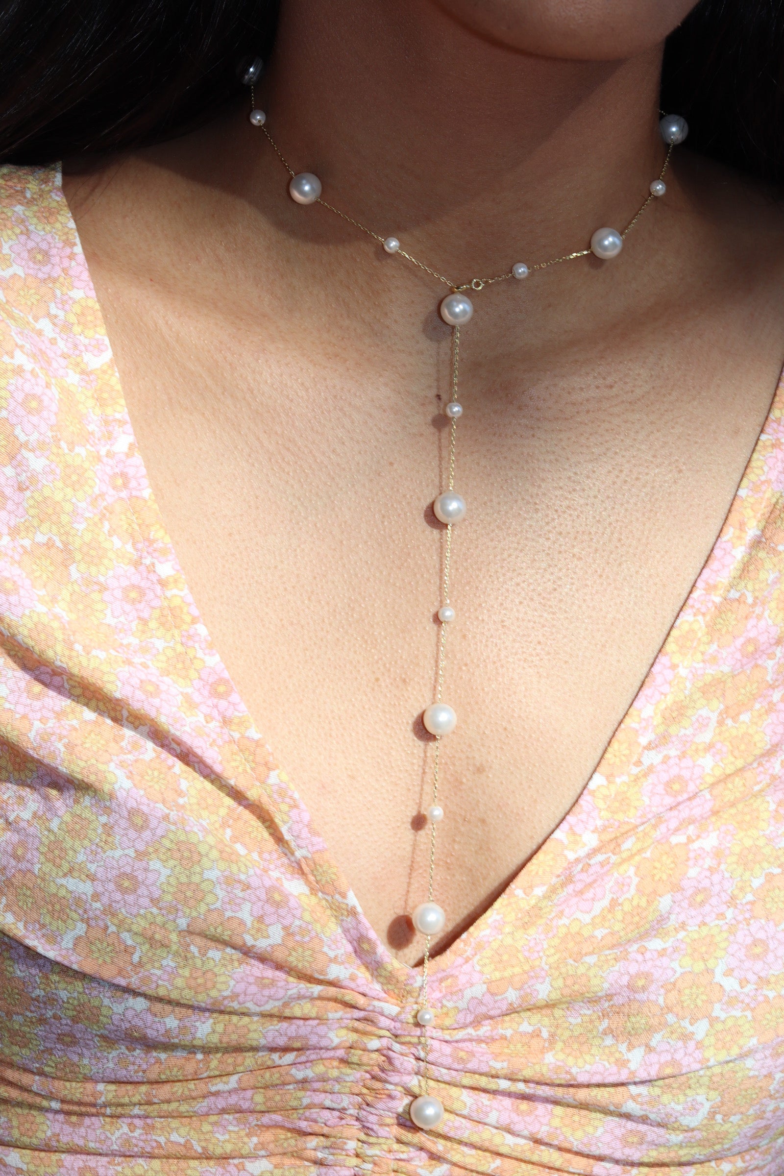 Necklace perla elegant