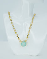 Paper clip necklace exclusive