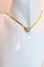 Heart Cuban necklace