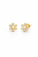 Arete perla elegante