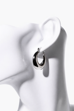 Argollas silver Melissa