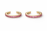 Ear cuff rosa