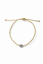 Bracelet green silver