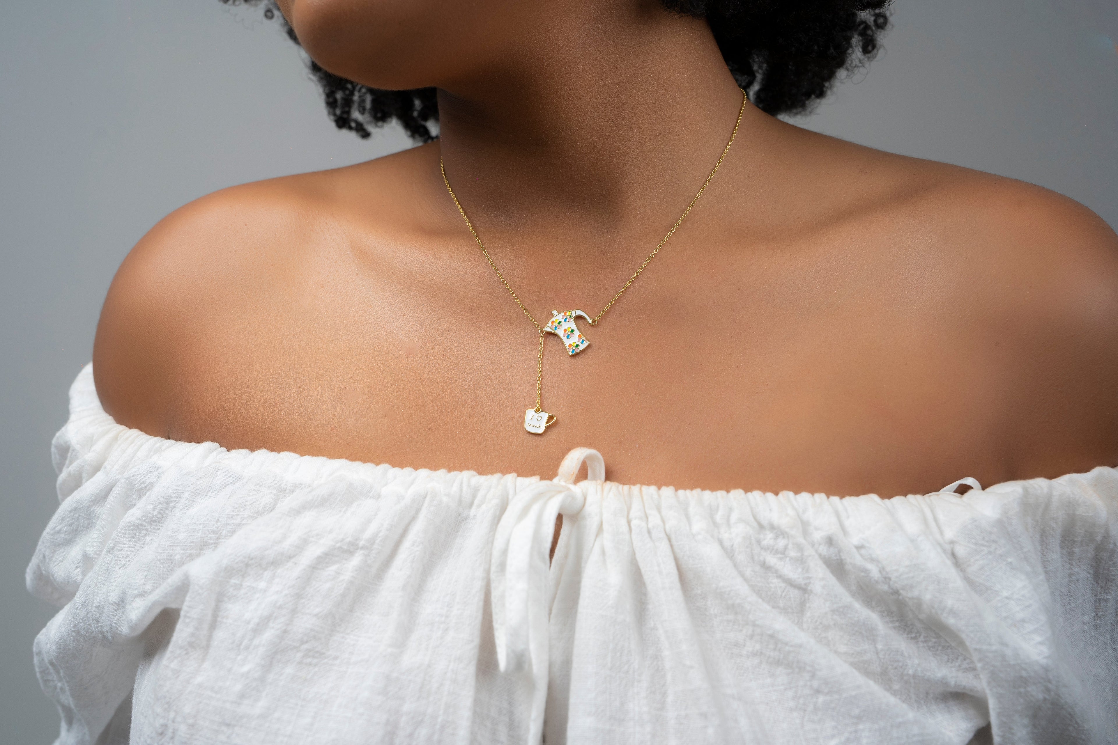 Coffe necklace