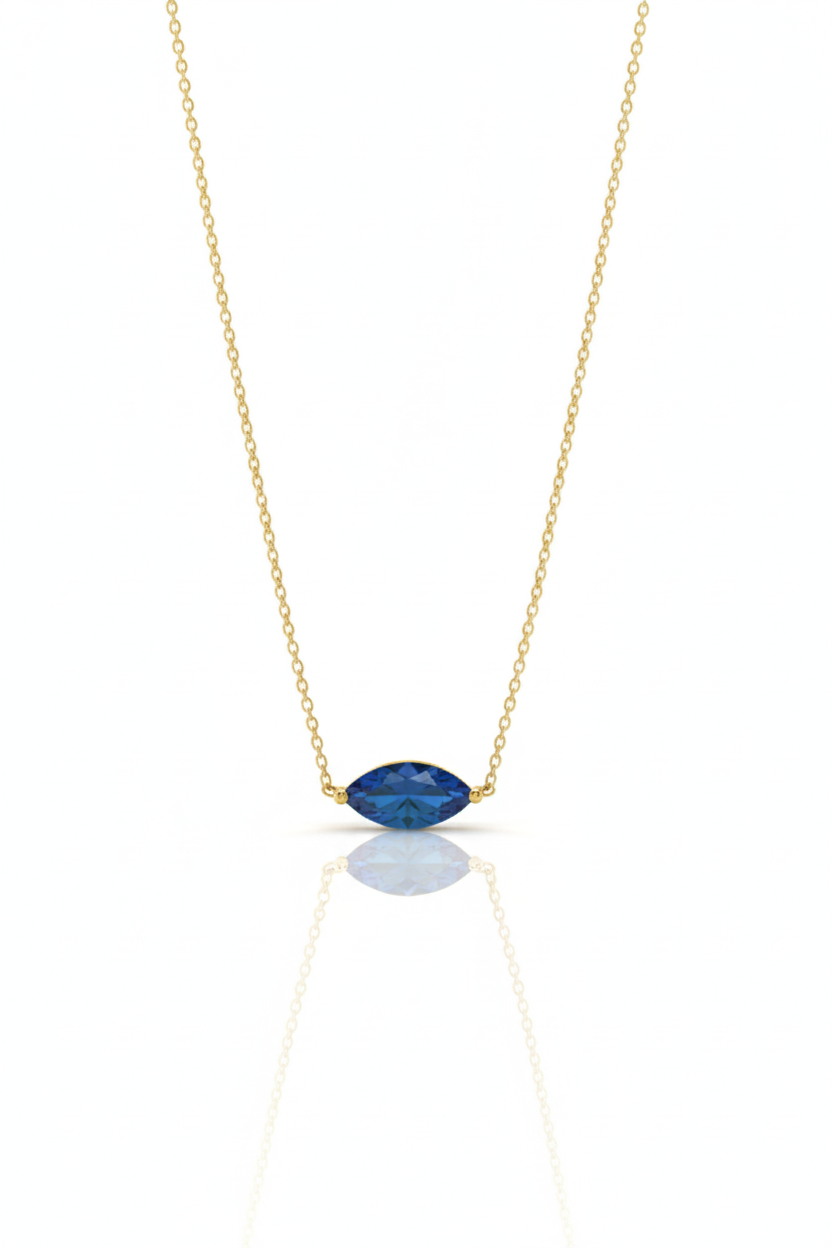 Birthday stone necklace