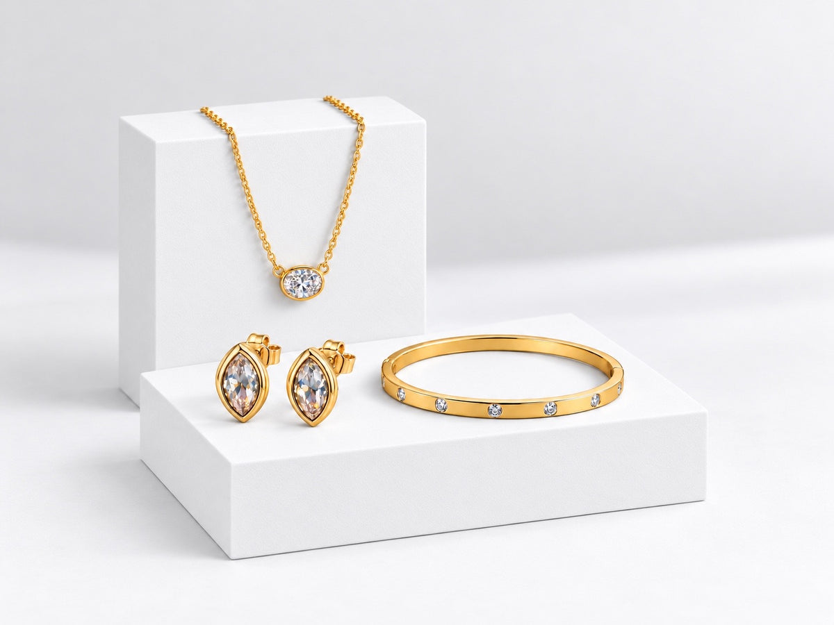 Set clear elegante
