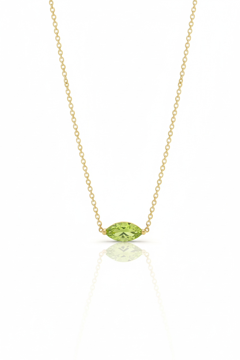 Birthday stone necklace