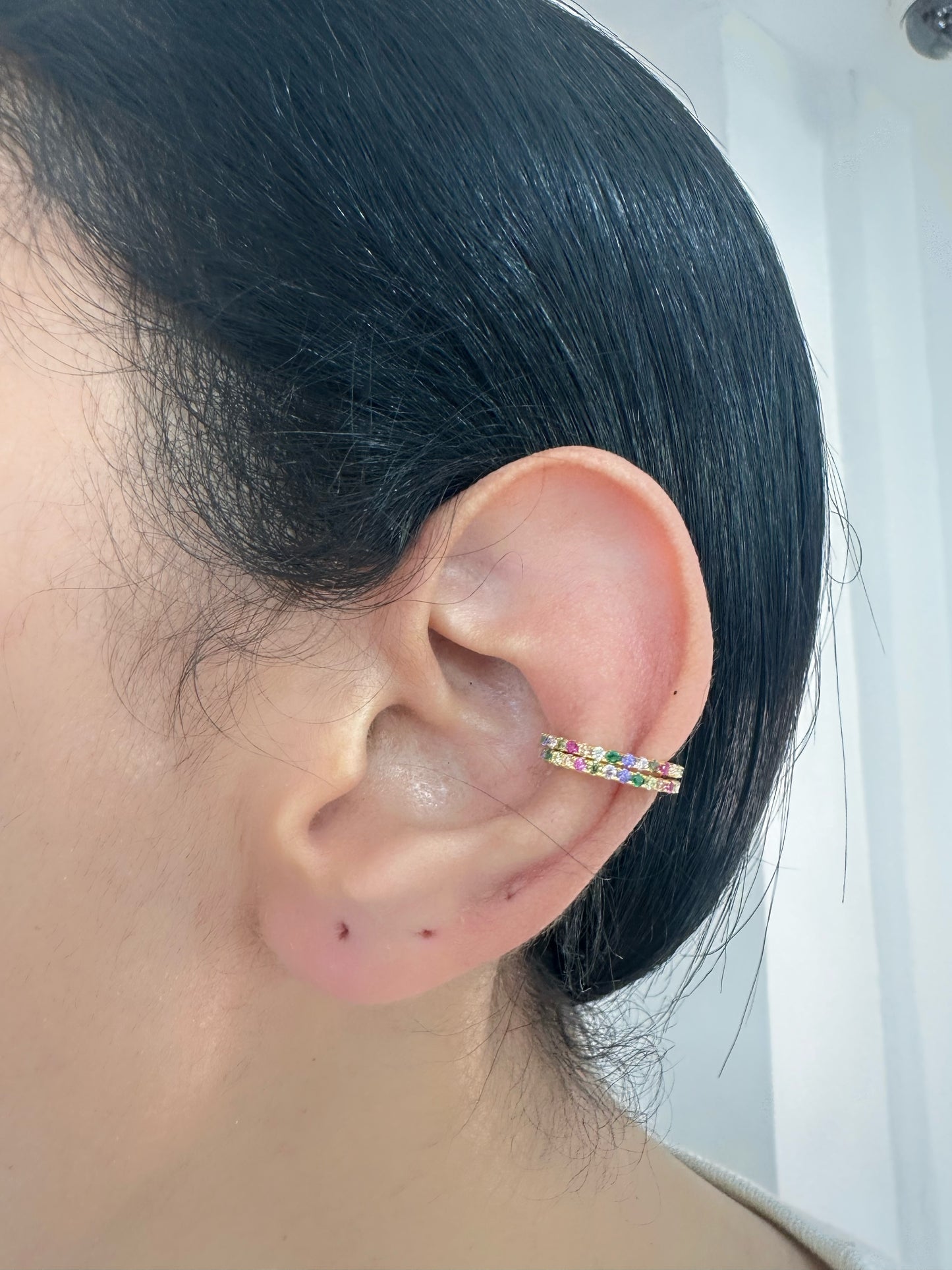 Ear cuff multicolor