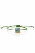Green bracelet ajustable