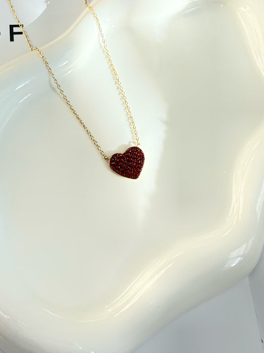 Red and gold necklace