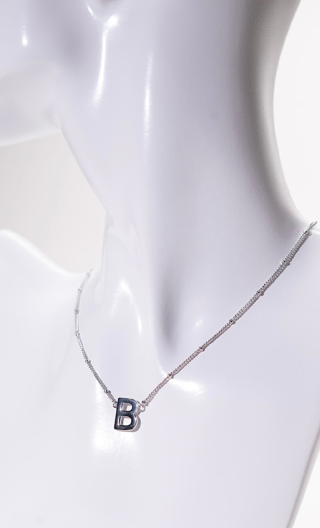Inicial Necklace silver