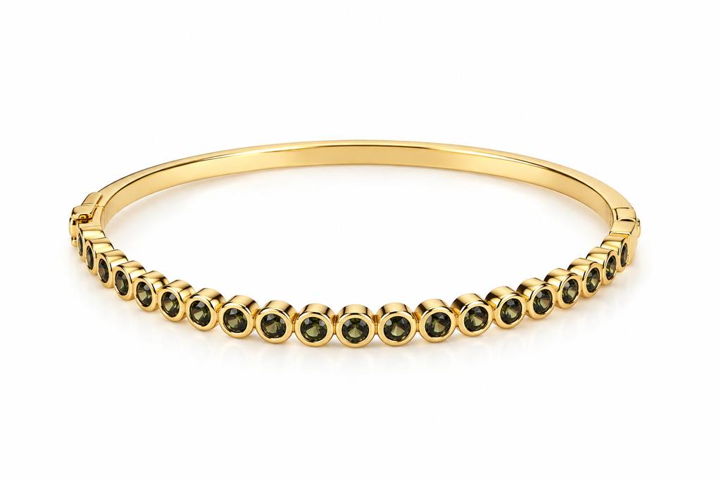 Pulsera esmeralda silvestre