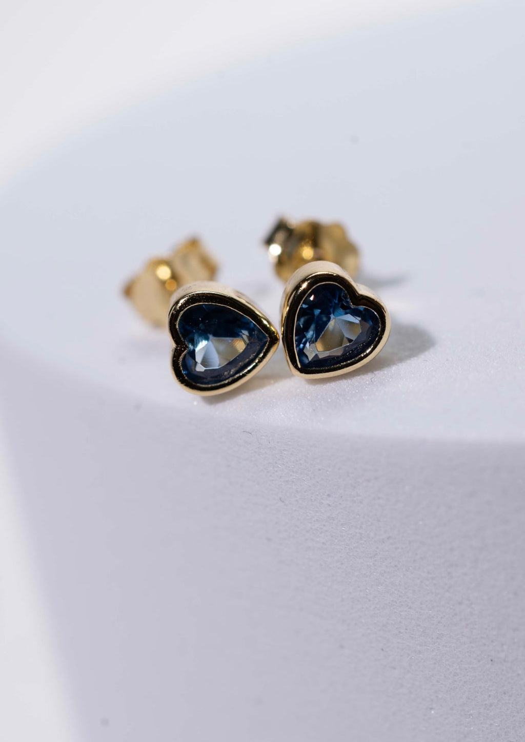 Corazón azul pequeño
