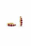 Amor gold hoops
