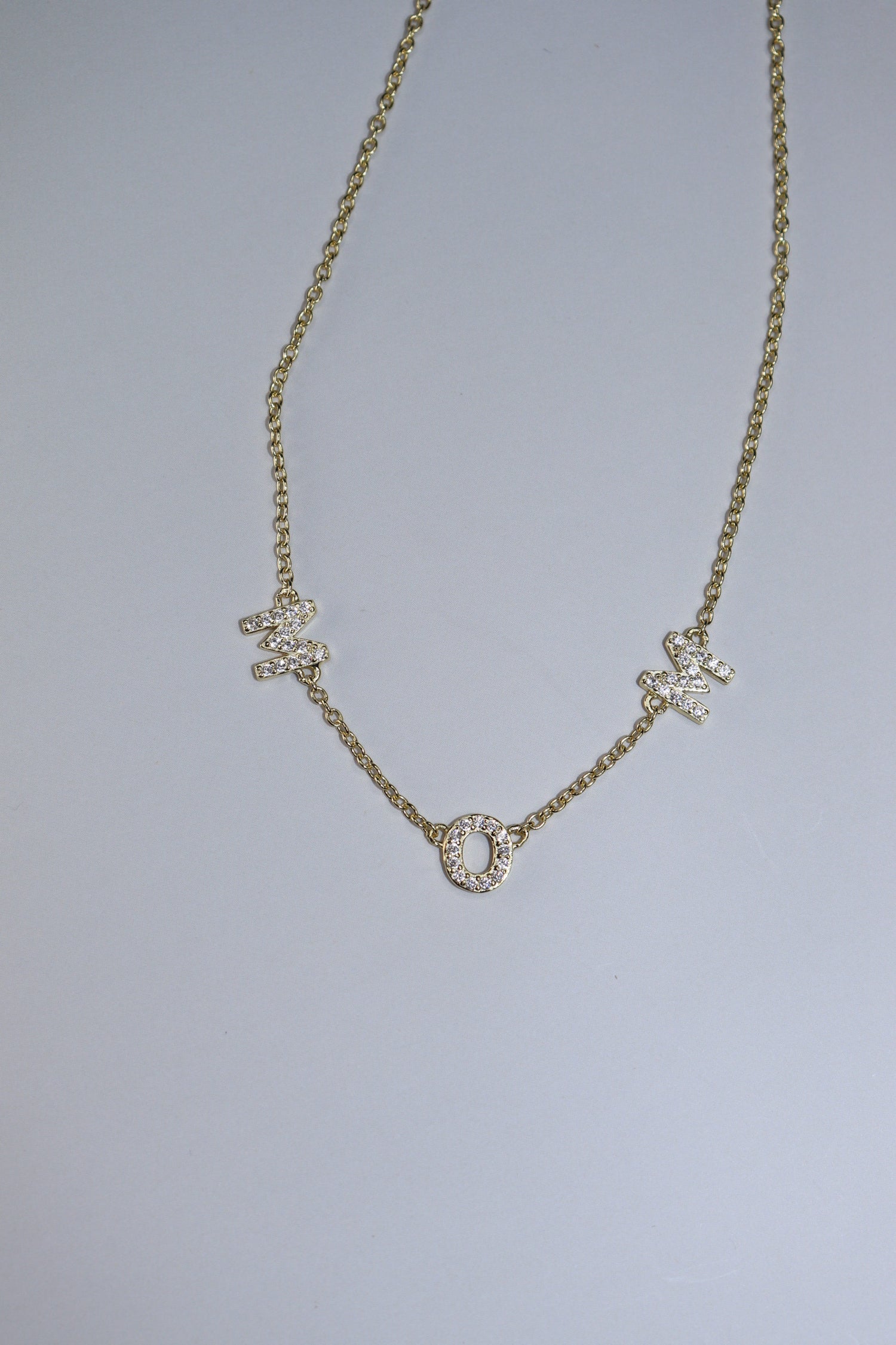 Mom choker gold
