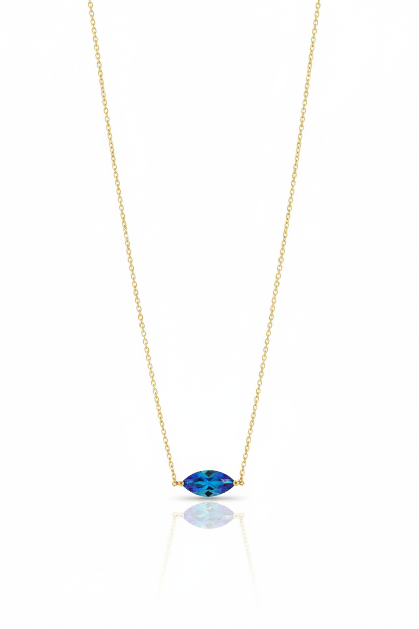 Birthday stone necklace