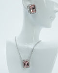 Conjunto champán plata
