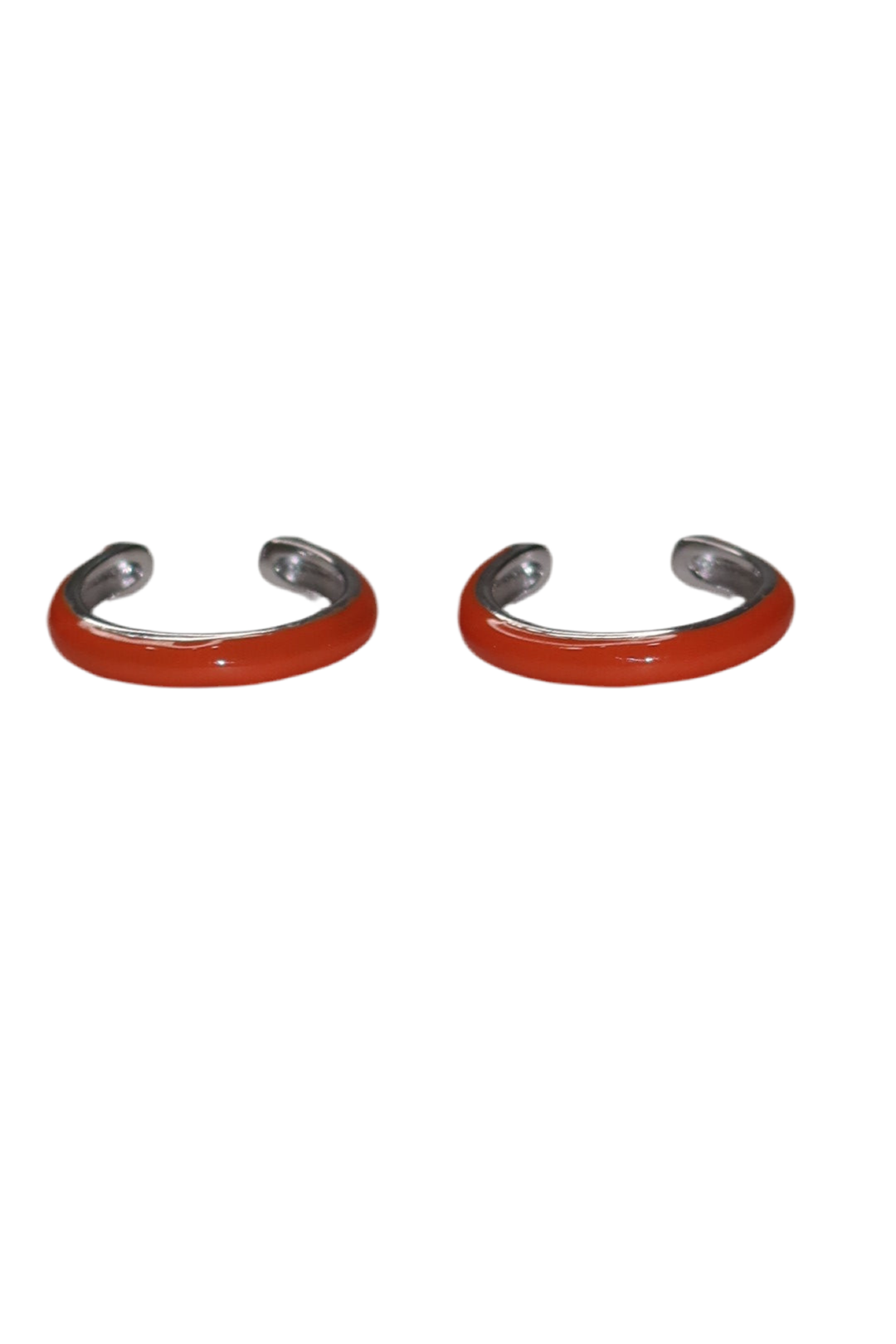 Ear cuff naranja