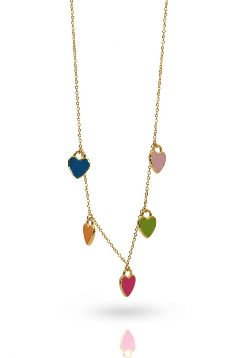 Choker de corazones