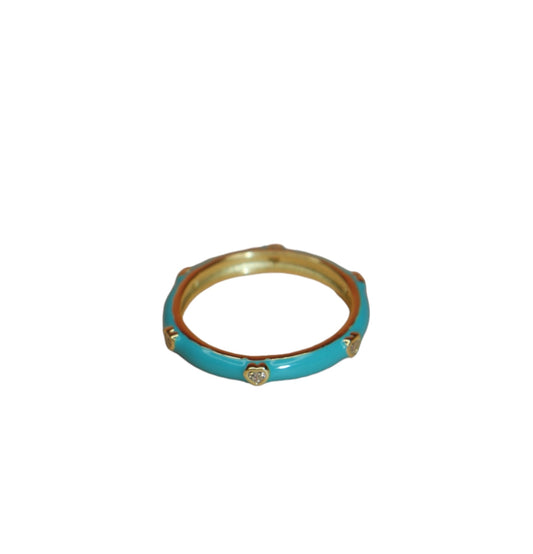 Anillo azul Camil