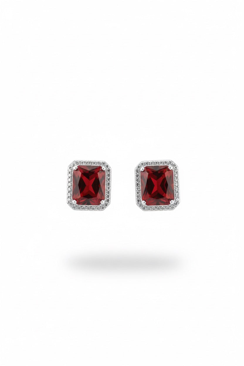 Arete Pasión Burgundy Silver
