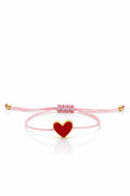 Pulsera naranja y rosa