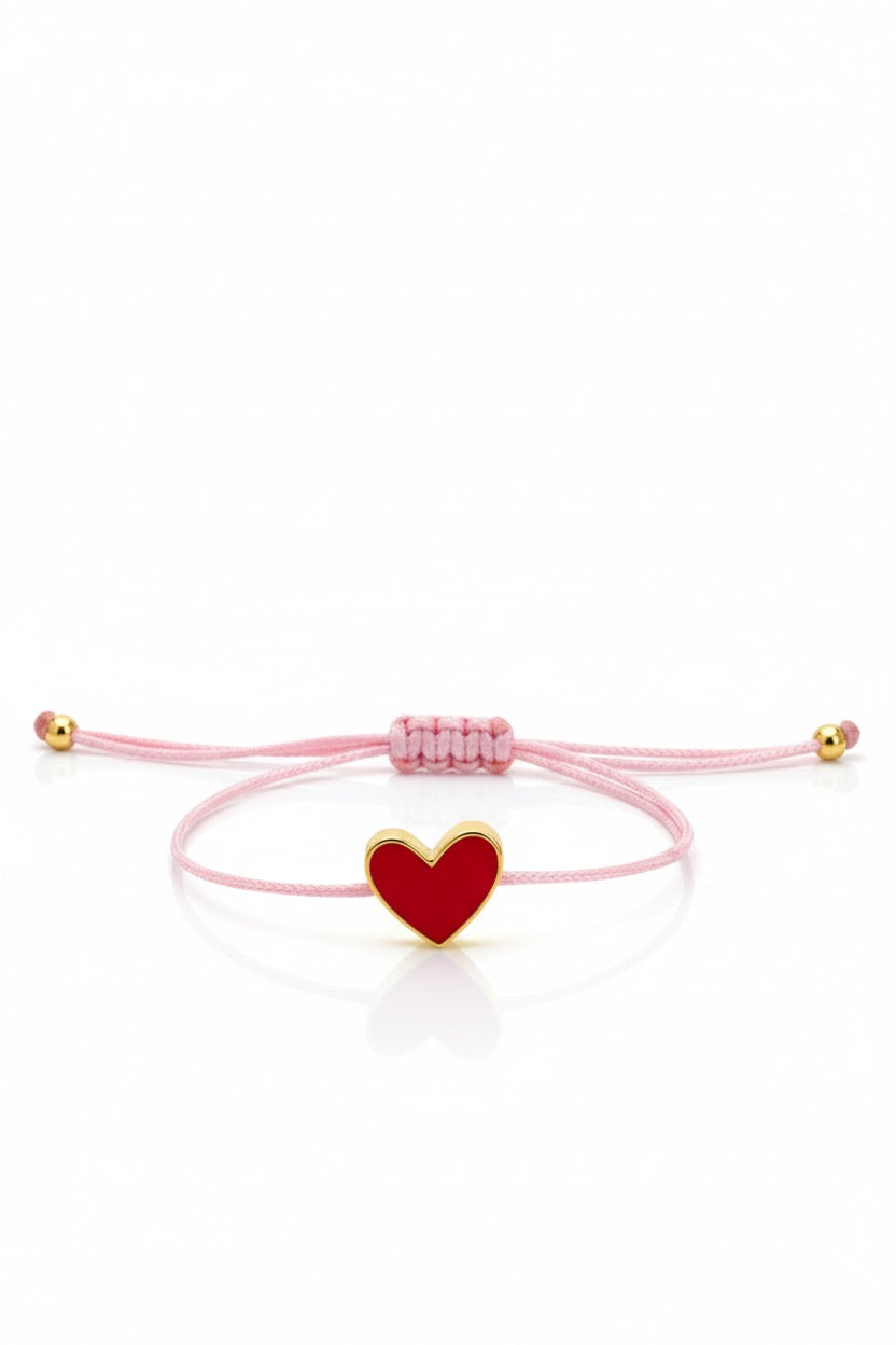 Bracelet orange and pink