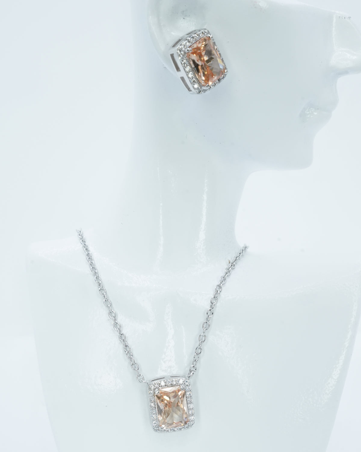 Set elegant silver