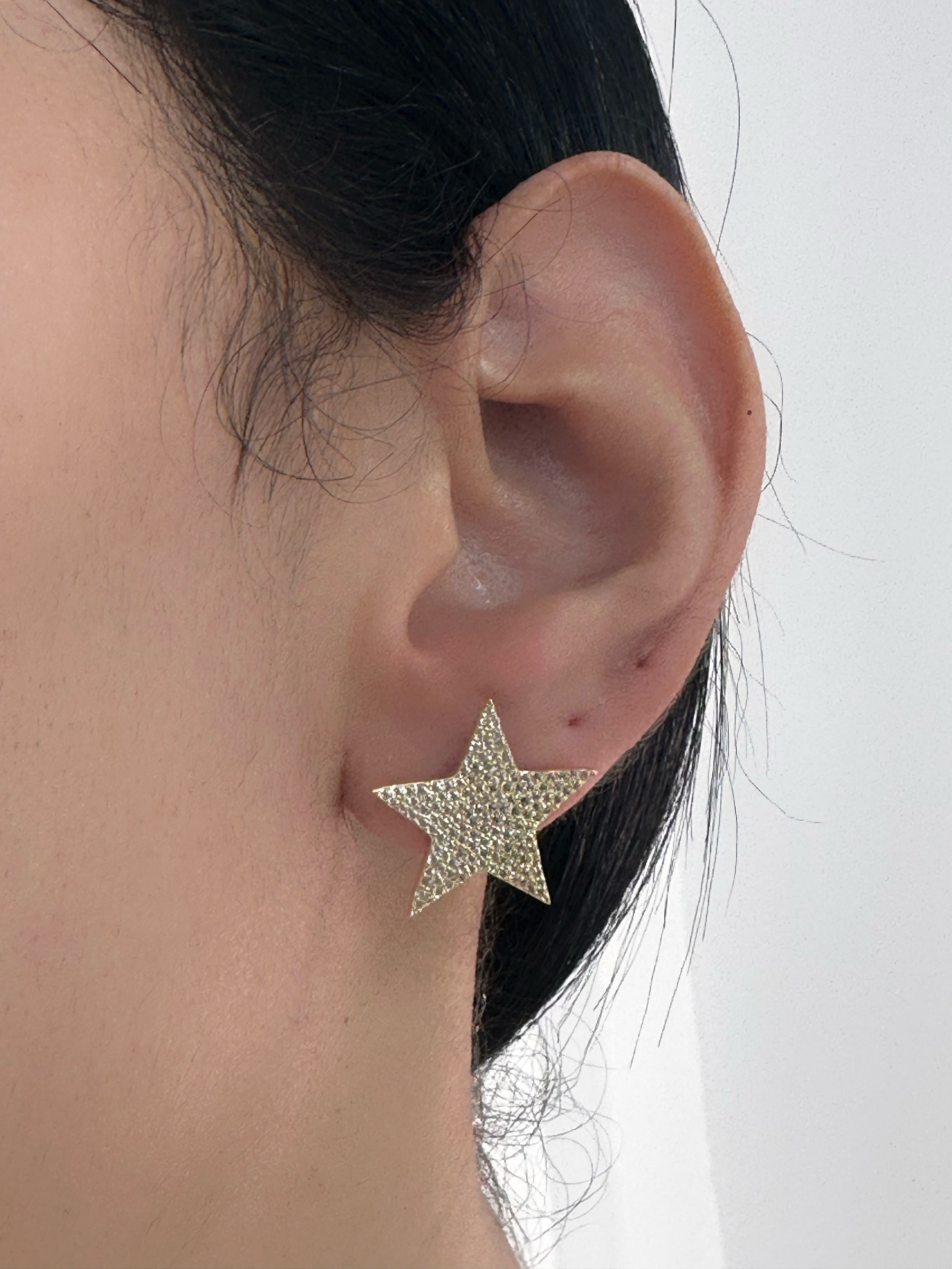 Star earring elegante