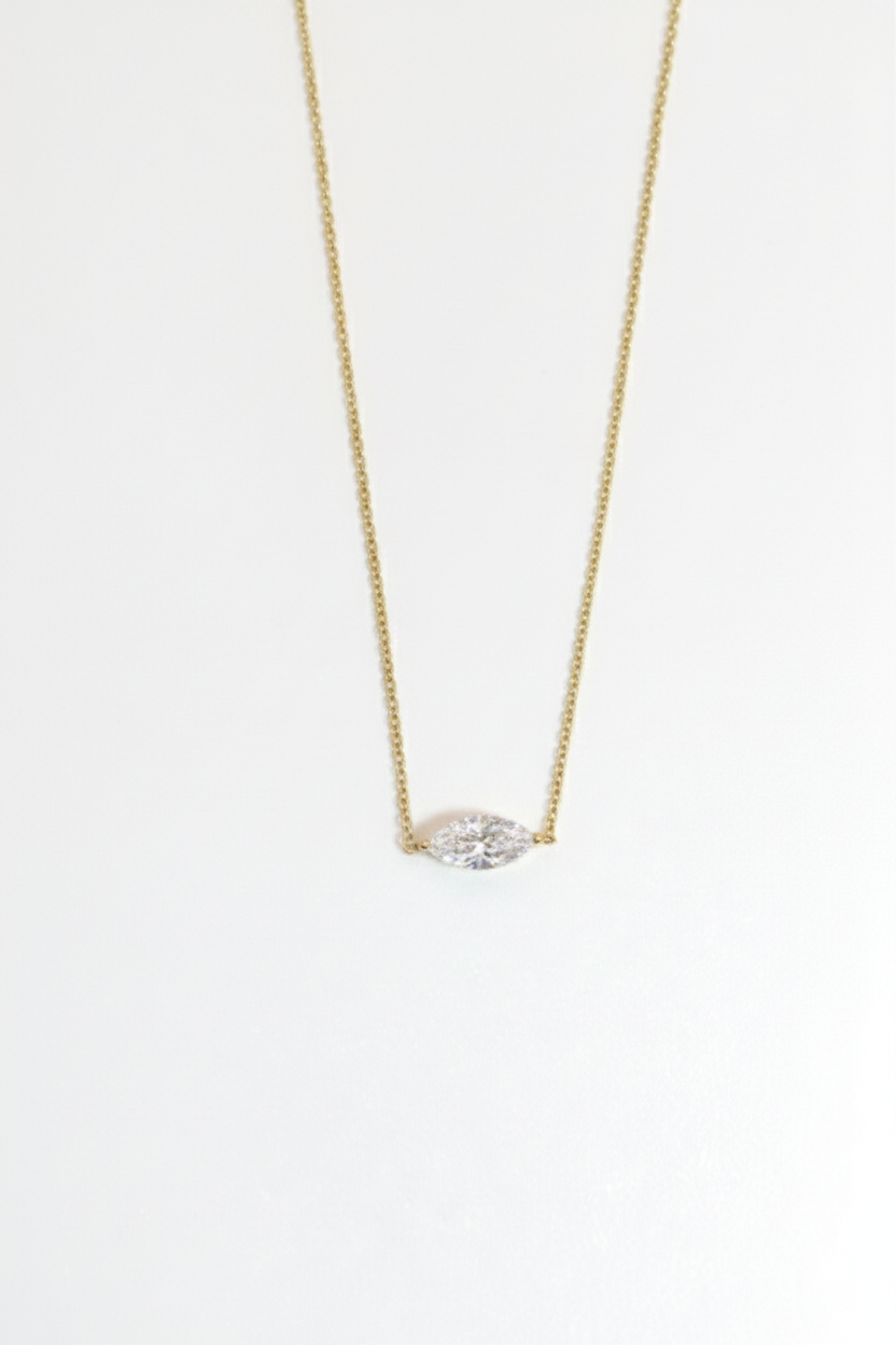 Birthday stone necklace