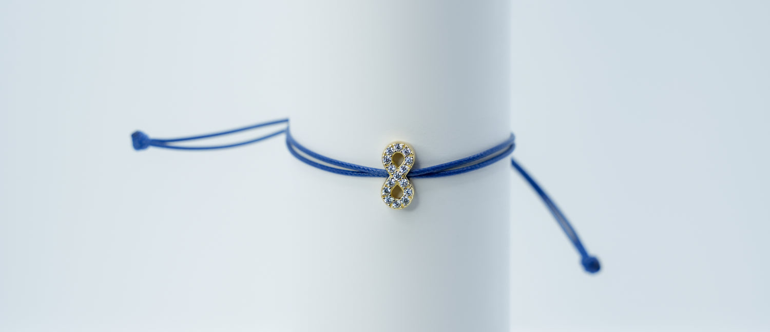 Infinito blue bracelet