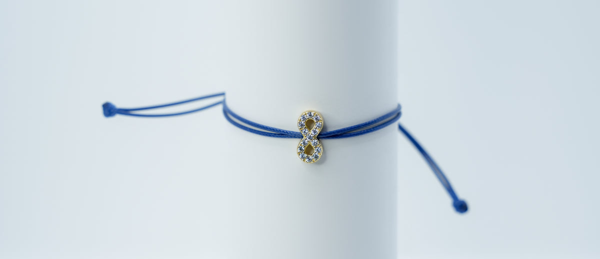 Infinito blue bracelet
