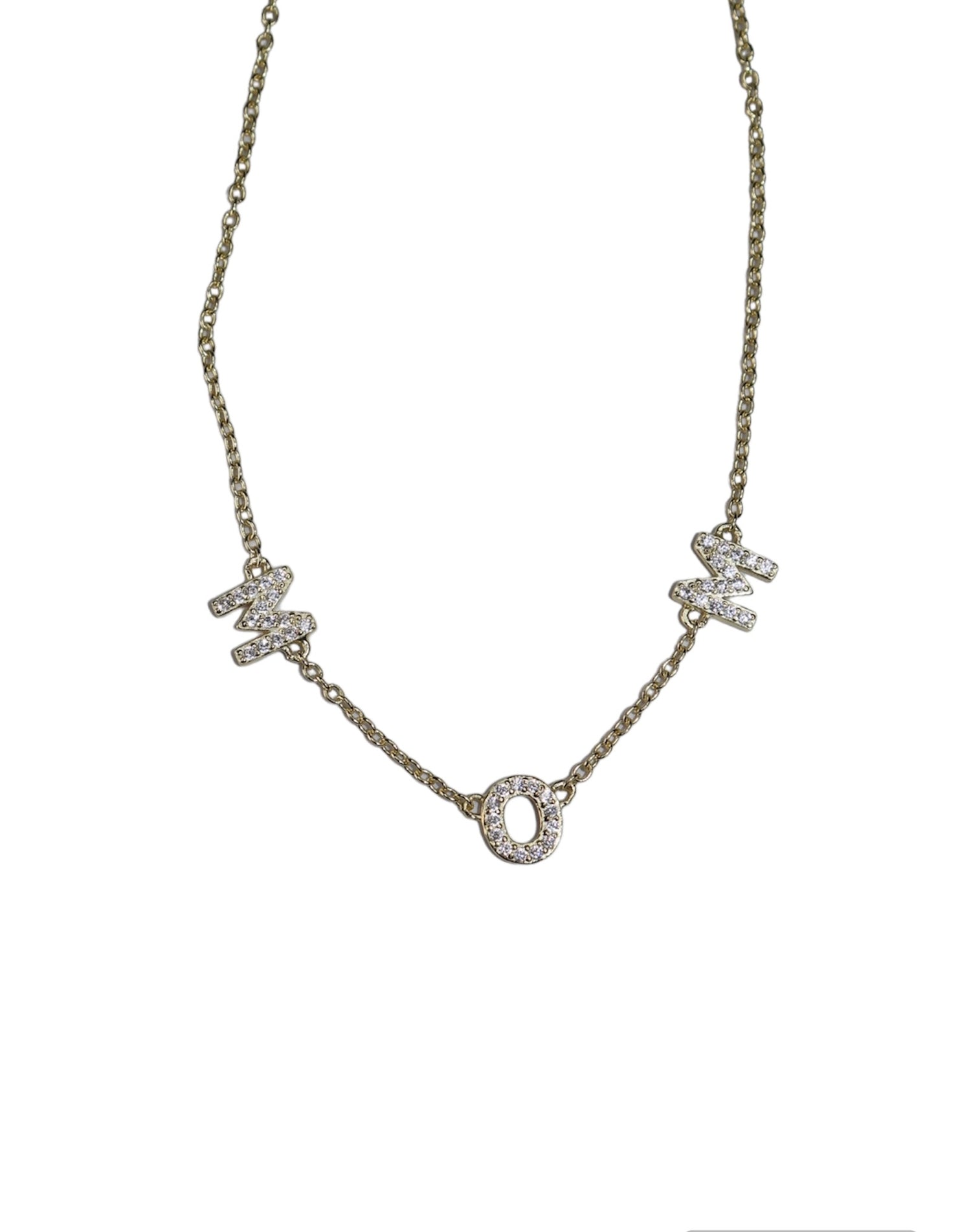 Mom choker gold