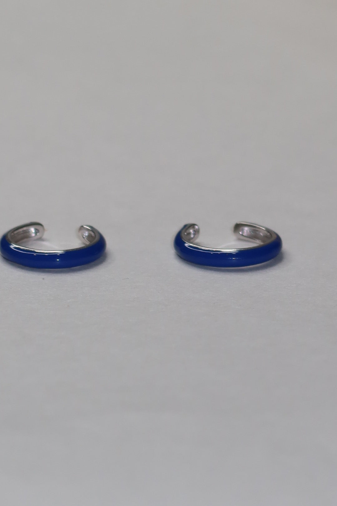 Ear cuff blue fuerte
