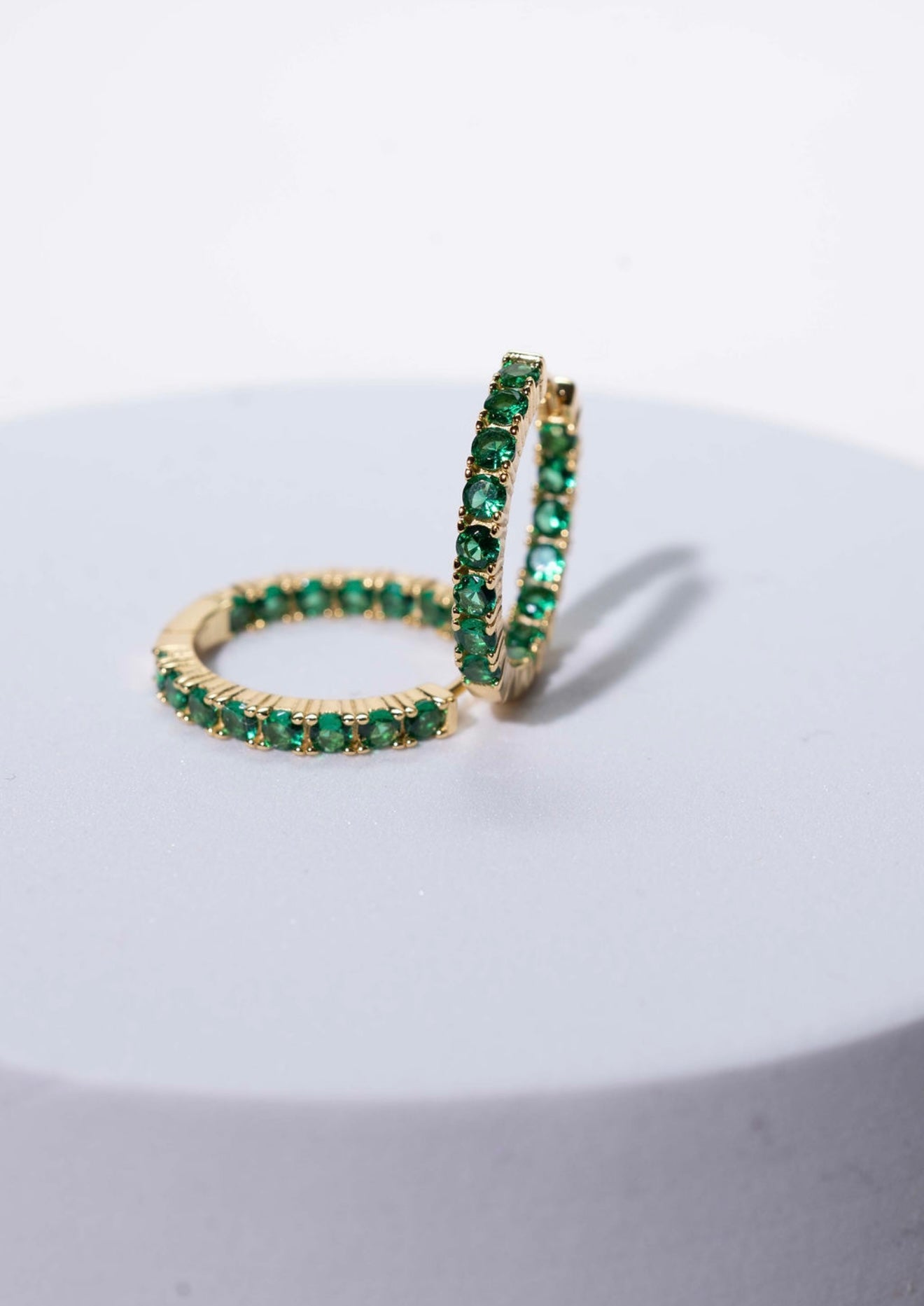 Argollas green elegant