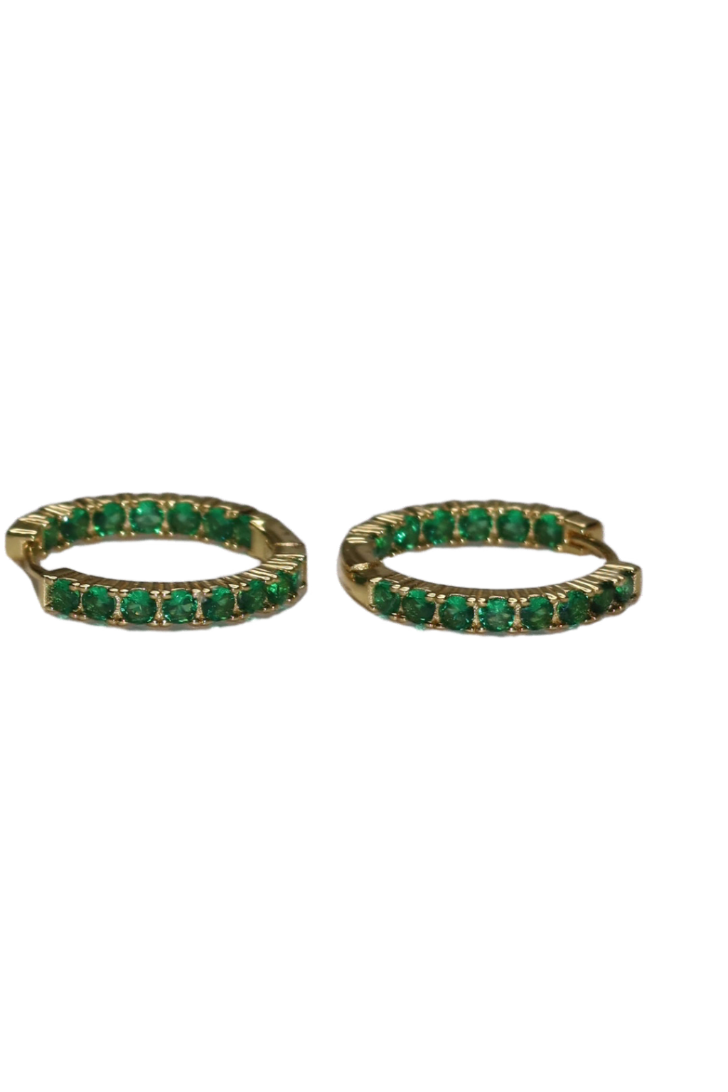 Argollas green elegant