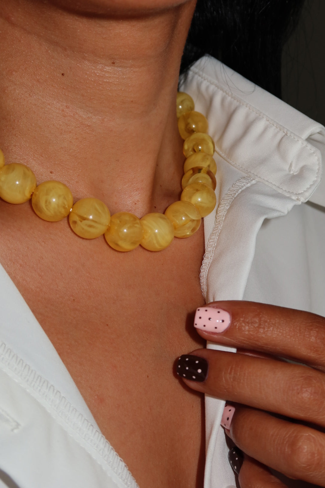 Golden glow collar