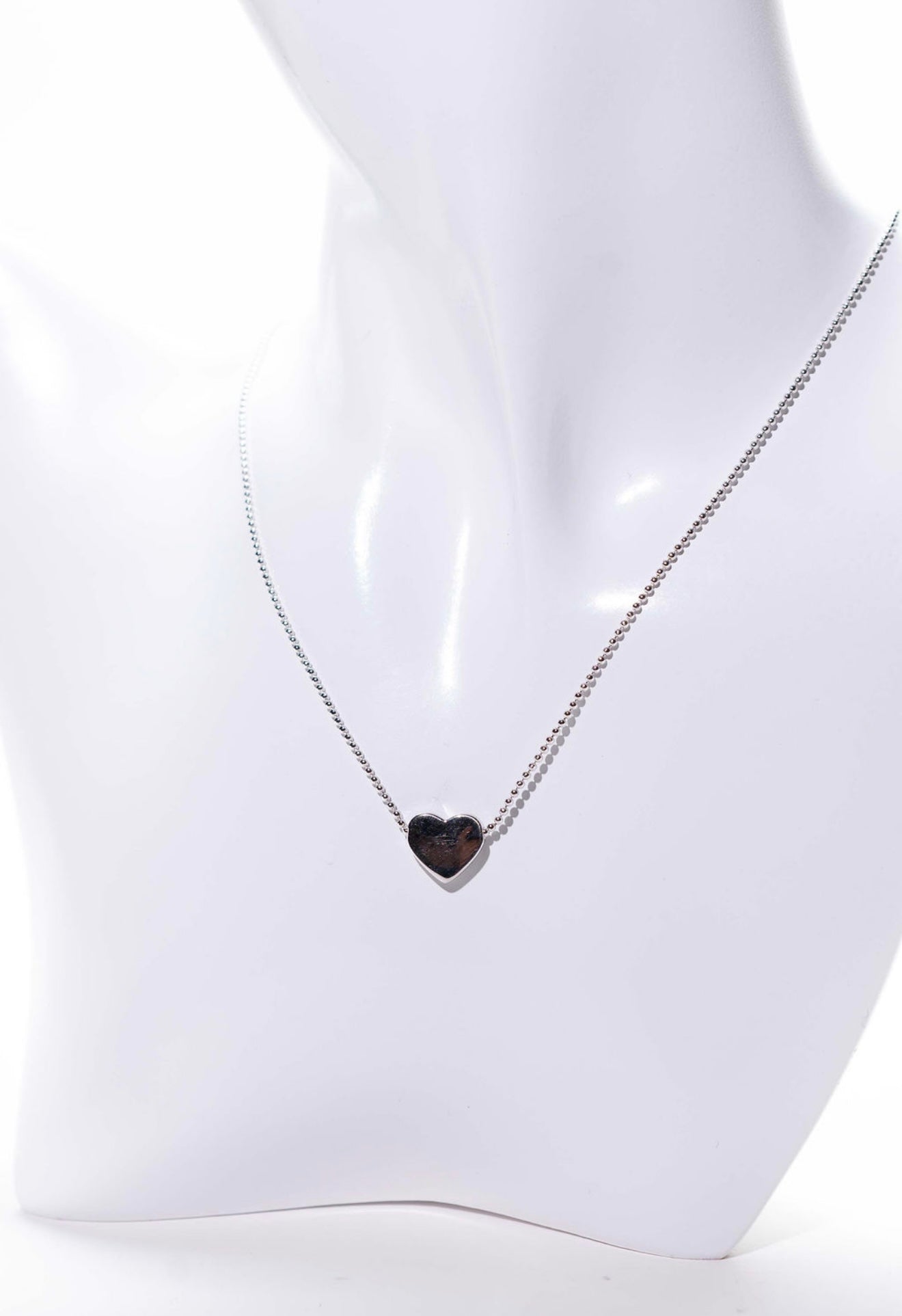Heart Lexi silver necklace