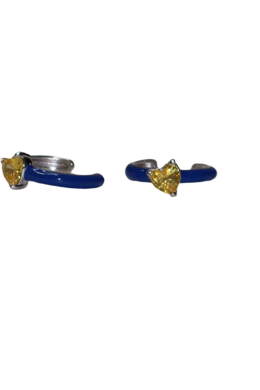 Ear cuff azul