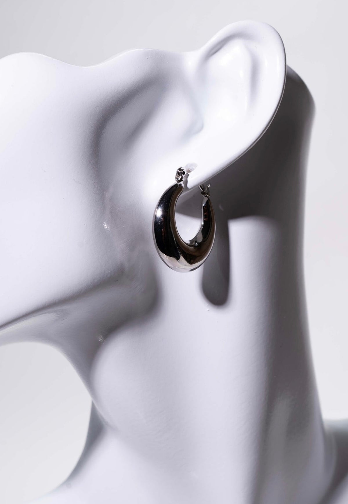 Argollas silver Melissa