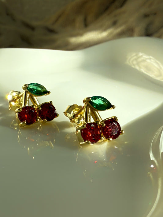 Cherry earring