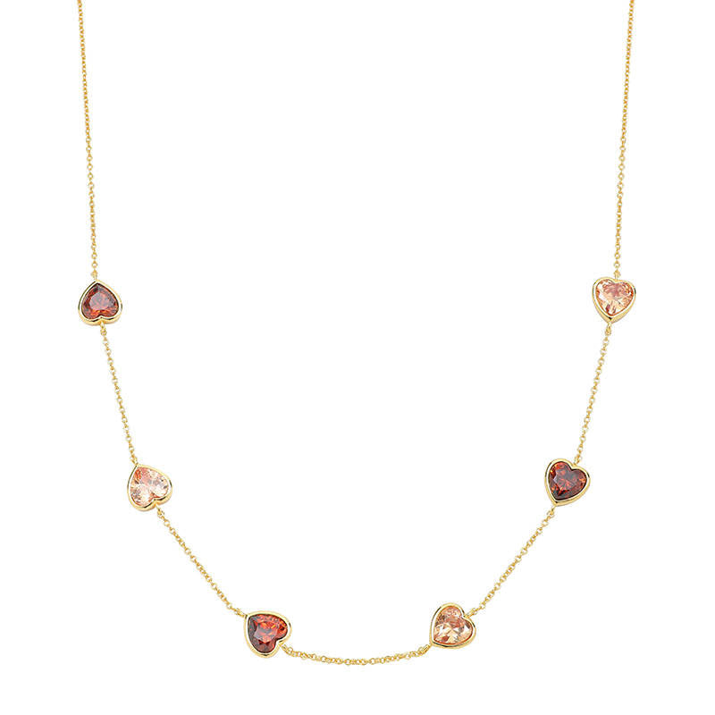 Choker de corazón otoño