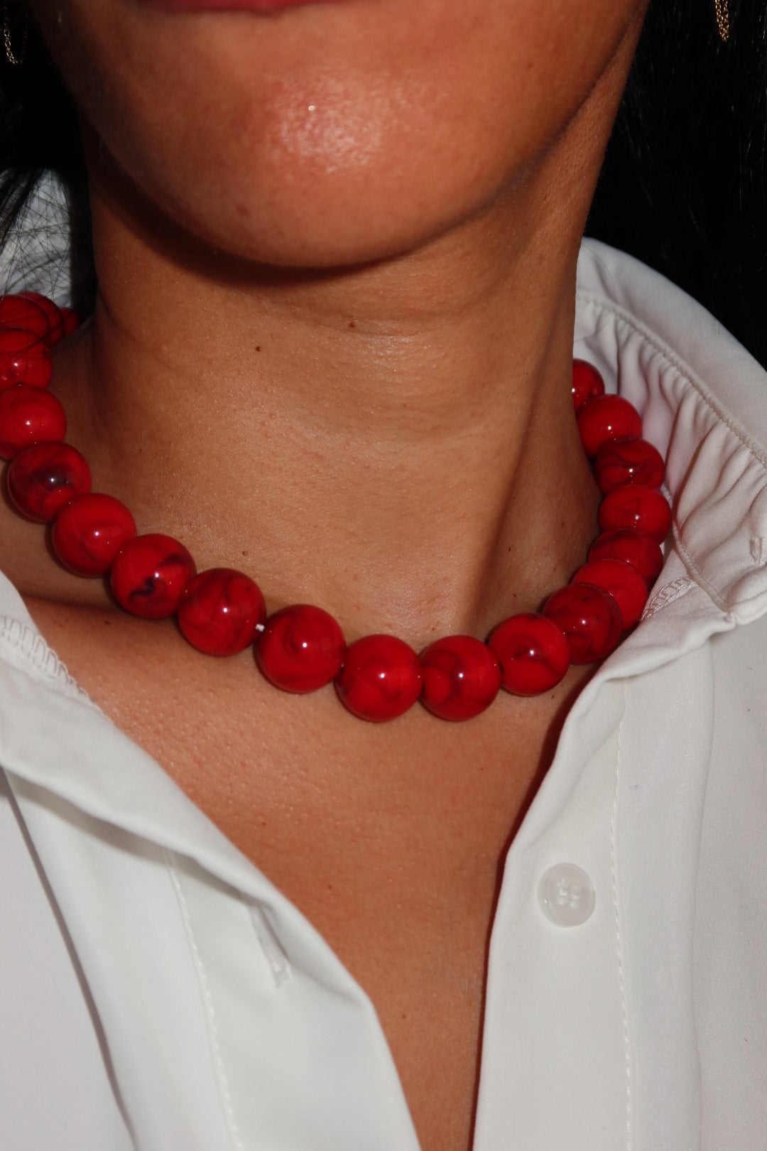 Ruby passion collar