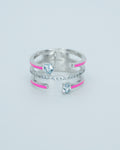 Rose Gold and Silver Ring