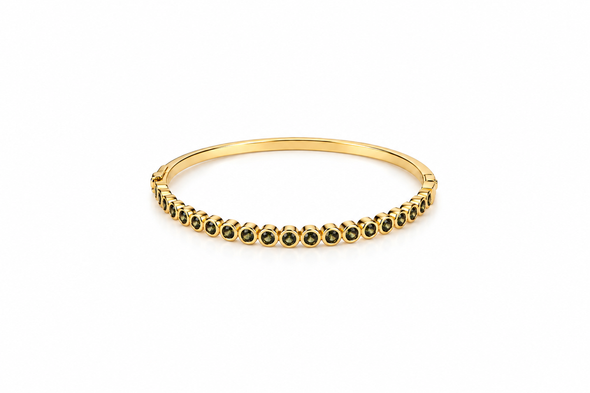 Pulsera esmeralda silvestre