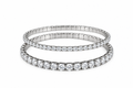 Set silver bracelet