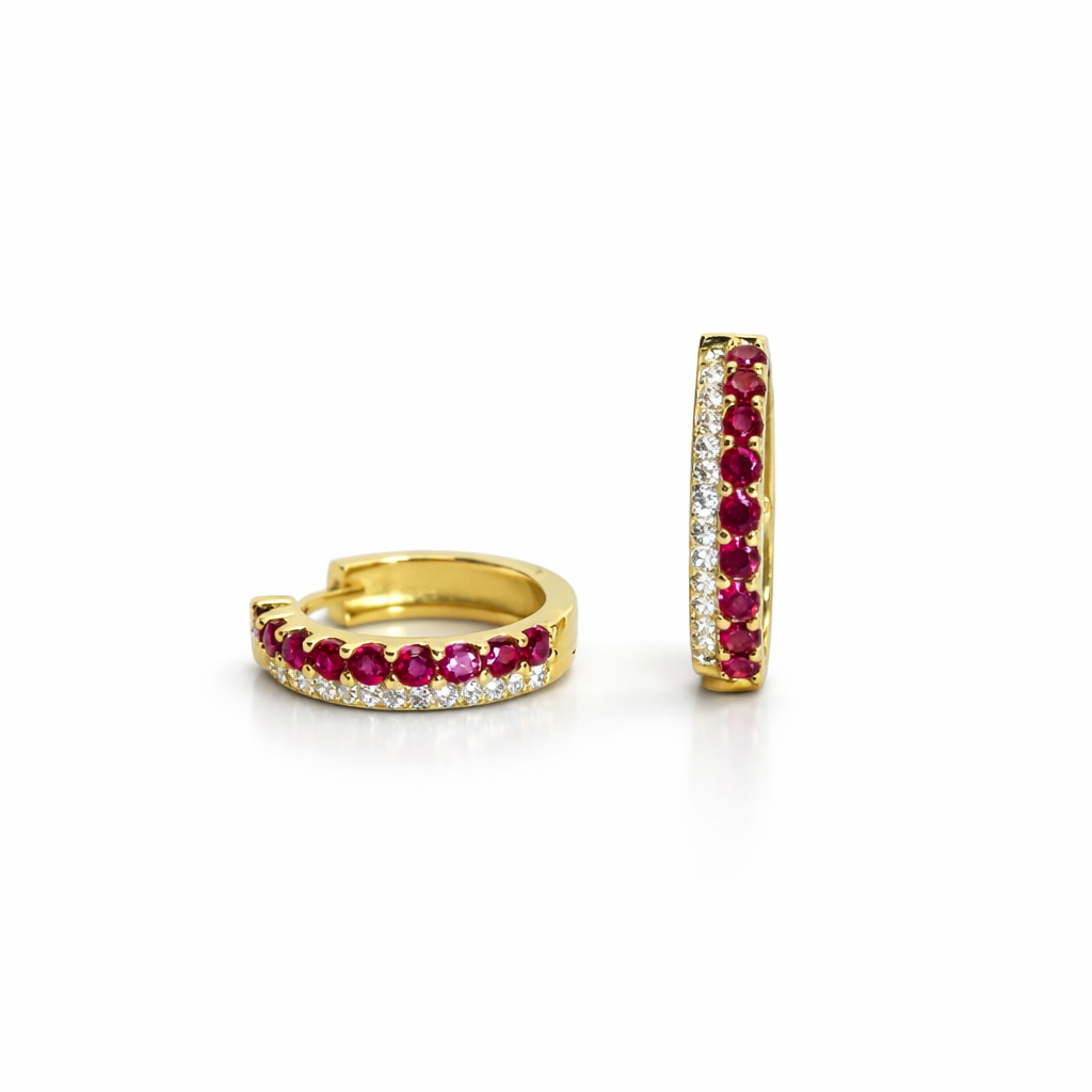 Maoly burgundy hoops